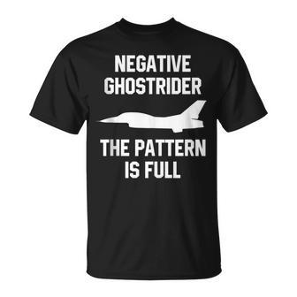 Aviation Negative Ghost Rider Pattern Is Full T-Shirt - Monsterry
