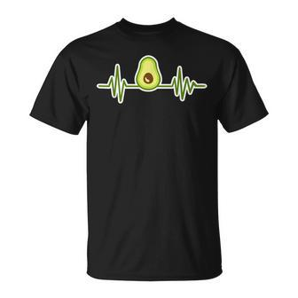 Avocado Heartbeat T-Shirt - Seseable