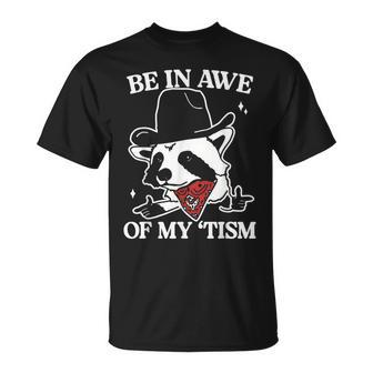 Be In Awe Of My 'Tism Retro Style T-Shirt | Mazezy
