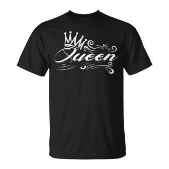 Awesome Queen Crown Crown Me Font Queen T-Shirt - Monsterry