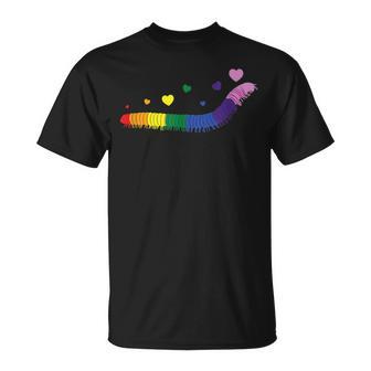 Awesome Rainbow Millipede For Lgbtq Gay Millipede Pet Owner T-Shirt - Monsterry DE