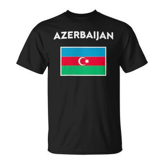 Azerbaijan Flag Azerbaijan S T-Shirt - Seseable