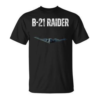 B-21 Raider Cool B21 Jet B-21 Raider Stealth Bomber T-Shirt - Monsterry
