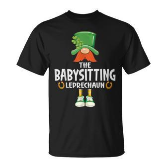 The Babysitting Leprechaun Saint Patrick's Day Party T-Shirt | Mazezy