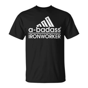 Badass Ironworker T-Shirt | Mazezy