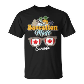 Baecation Canada Bound Couple Travel Goal Vacation Trip T-Shirt - Monsterry DE