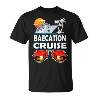 Baecation Cruise Couples Matching Vacation Ship Honeymoon T-Shirt - Seseable