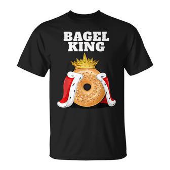 Bagel King Bagel Lover Cute Bagel T-Shirt - Seseable