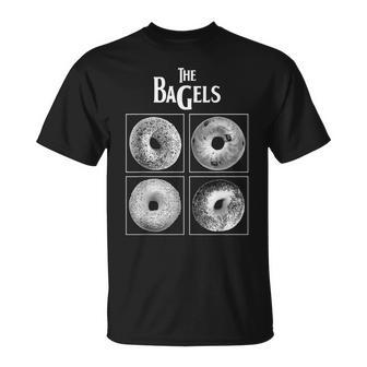 The Bagels Bagel Bread Foodie Lover Bakery Food T-Shirt - Monsterry DE