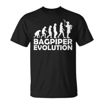 Bagpiper Evolution T-Shirt - Geschenkecke