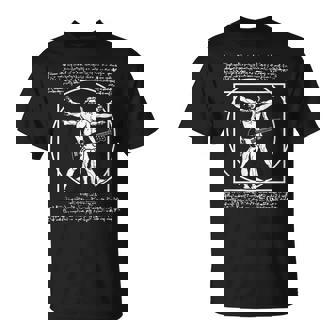 Bajista Dainciitruvian Man Bajista Camiseta unisex - Regaloses