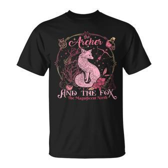 Ballad Of The Archer And The Fox Bookish Apparel Book Lover T-Shirt - Monsterry