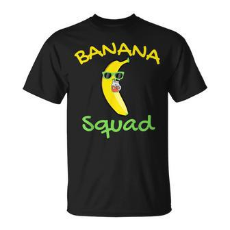 Banana Squad Food Summer Vacation Matching Fruit Lover Party T-Shirt - Thegiftio UK