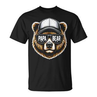 Bäratertags Für Papa Bear Spruch Lustig T-Shirt - Geschenkecke