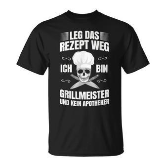 Barbecue For Grillmeister Bbq Barbecue T-Shirt - Geschenkecke