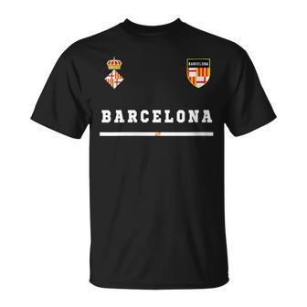 Barcelona SportSoccer Jersey Flag Football T-Shirt - Monsterry AU