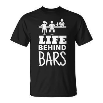 Bartender Life Behind Bars T-Shirt - Monsterry CA