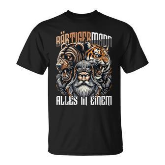 Bärtigermann Alles In Einem Wikinger T-Shirt - Geschenkecke