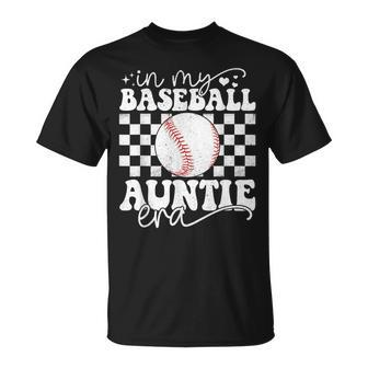 In My Baseball Auntie Era Baseball Auntie Mother's Day T-Shirt - Monsterry CA