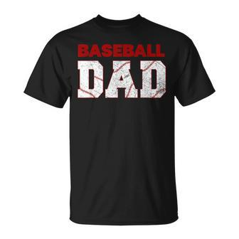 Baseball Dad Happy Fathers Day For Boys Kid T-Shirt - Thegiftio