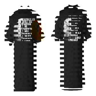 Baseball Dad The Man The Myth The Wallet Father's Day T-Shirt - Thegiftio