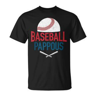 Baseball Pappous Happy Father's Day Baseball Lovers Men T-Shirt - Thegiftio UK