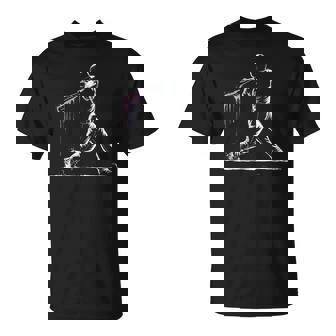 Baseball Player Drip T-Shirt - Thegiftio UK