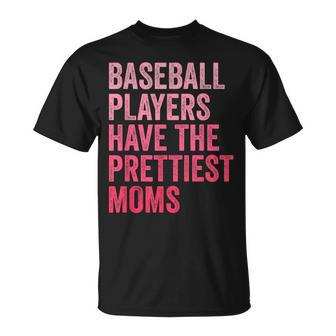 Baseball Players Have The Prettiest Moms Vintage T-Shirt - Thegiftio UK