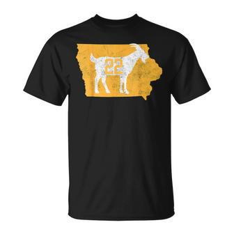 Basketball Greatest Of All Time Goat Number 22 T-Shirt | Mazezy UK