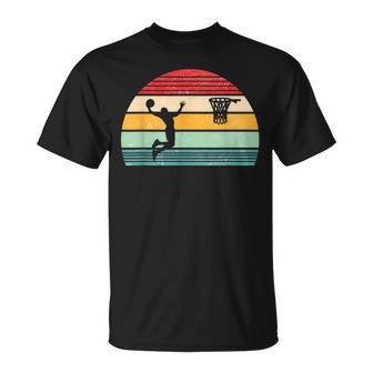 Basketball Player Retro Vintage Basketball T-Shirt - Monsterry AU