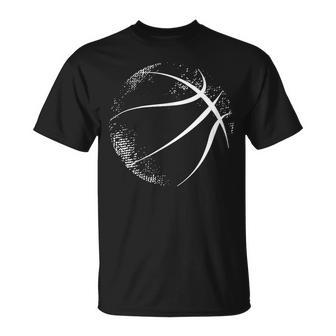 Basketball Silhouette Basketball T-Shirt - Thegiftio UK