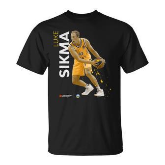 Basketballspieler Nummer 33 Luxus Edition T-Shirt in Schwarz - Seseable