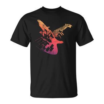 Bass Guitarintage Retro For Bassist T-Shirt - Geschenkecke