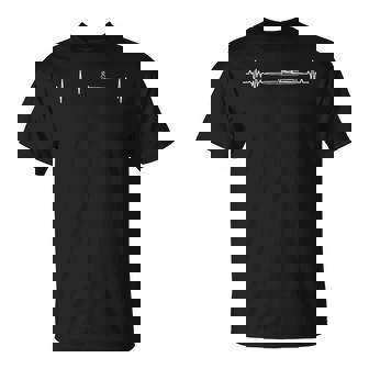 Bateau D'aviron Battement De Cœur Passionné D'aviron T-Shirt - Cadeauxyz