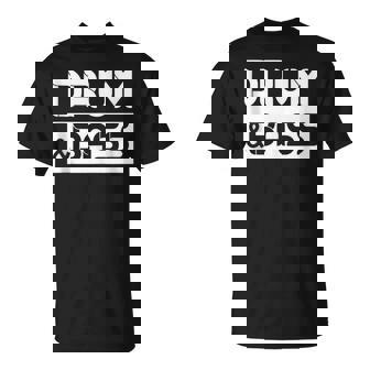 Batería Y Bajo Música Drum & Bass Drum And Bass Sin Mangas Camiseta unisex - Regaloses