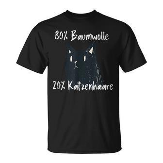 Baumwolle Katzenhaare Cat Sprüche -Ierbeiner Katzen T-Shirt - Seseable