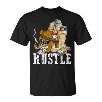 Bear Hustle Spirit Native American Gunshot Edition T-Shirt - Monsterry