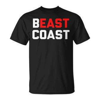 Beast Coast Novelty East Coast T-Shirt - Monsterry CA