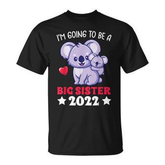 Become Big Sister 2022 Koala T-Shirt - Monsterry
