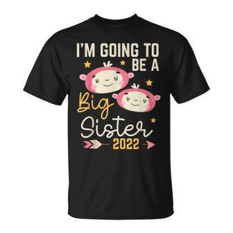 Become Big Sister 2022 Monkey T-Shirt - Monsterry DE