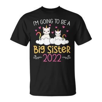 Become Big Sister Unicorn 2022 T-Shirt - Monsterry UK