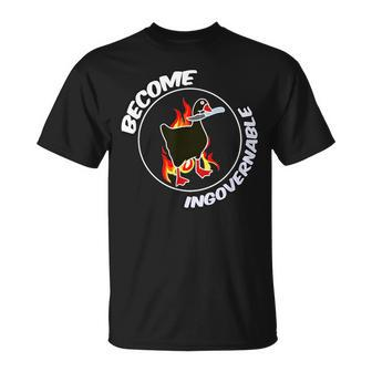 Become Ungovernable Trending Meme T-Shirt - Monsterry
