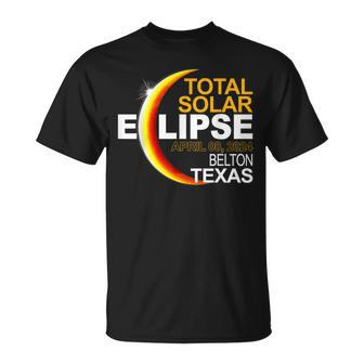 Belton Texas Total Solar Eclipse April 8 2024 T-Shirt | Mazezy
