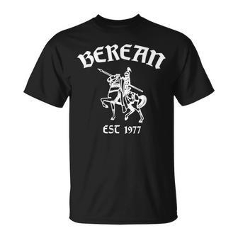 Berean Kingsmen Vintage Spirit Wear T-Shirt - Monsterry CA