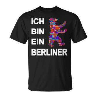 Berlin Ich Bin Ein Berlin T-Shirt - Seseable