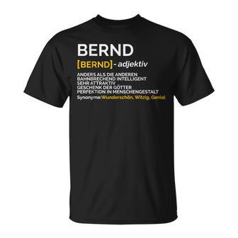 Bernd Anders Als Die Anderen Bahnbrechend Intelligent T-Shirt - Seseable