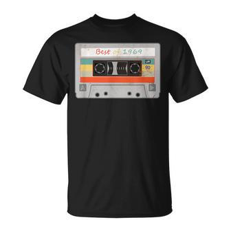 Best Of 1969 Retro Cassette Tape Vintage T-Shirt - Monsterry