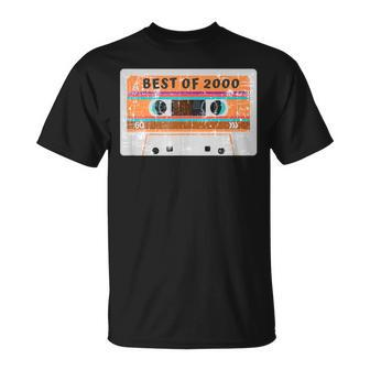 Best Of 2000 Cassette Tape Vintage T-Shirt - Monsterry