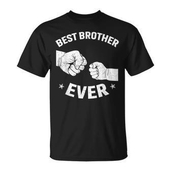 Best Brother Ever Fist-Bump Father's Day Family Matching T-Shirt - Thegiftio UK
