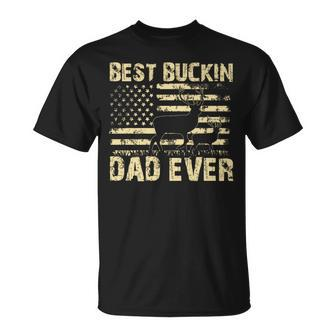 Best Buckin Dad Ever Fathers Day 2024 Fathers Day T-Shirt - Seseable